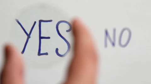 Yes or No Stock Footage 232092561