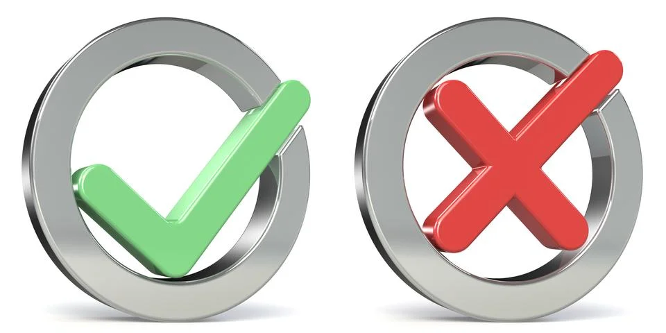 Yes or No. Stock-Illustration