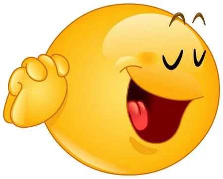 Yes please emoticon Stock Illustration