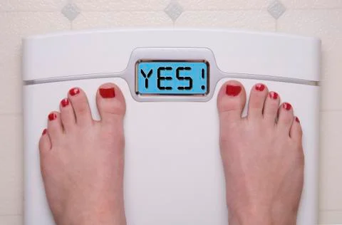 Yes scale Stock Photos