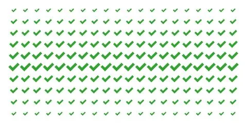 Yes Shape Halftone Pattern Illustrazione stock