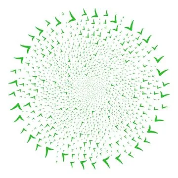 Yes Spiral Exploding Globula Stock Illustration