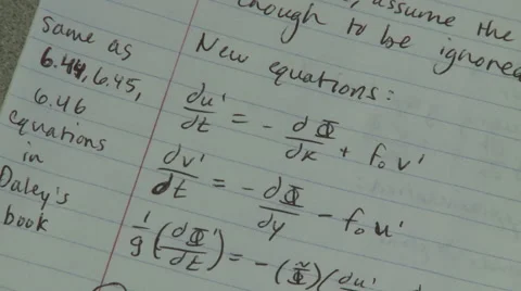 Yes, There is Math in Weather Stock Footage 54711848