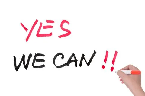 Yes we can Stock Photos