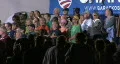 Yes We Can & Vote McCain Chants HD Footage