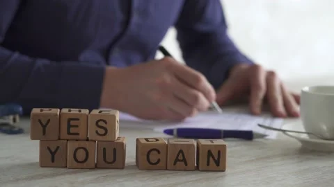 Yes you can write letters Hands tear the paper and throw it away Stock Footage 156633577