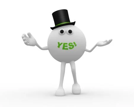 Yes1 Stock Illustration