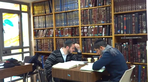 Yeshiva torah study Vidéo 33751304