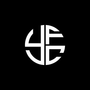 YFC logo YFC icon YFCvector YFC monogram YFCletter YFCminimalist YFC Circle.. Stock Illustration