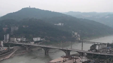 Yibin city Stock Footage 38803402