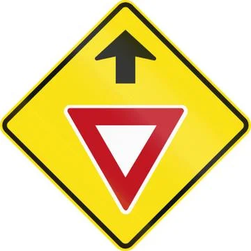 Yield Ahead In Australia Stock Illustration