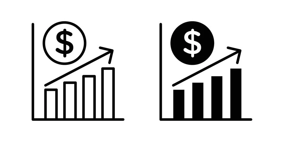 Yield icon graphic design. web icons vectors Stock Illustration