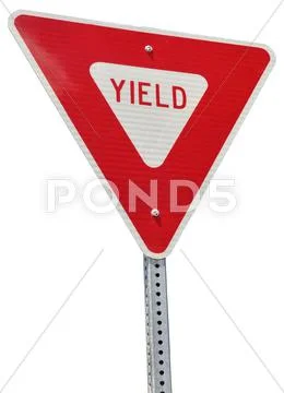 Yield Sign Stock Photos