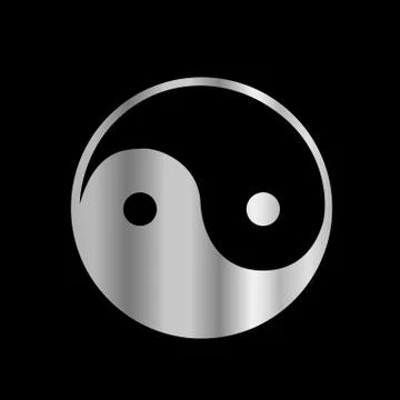 Yin and yang Stock Illustration