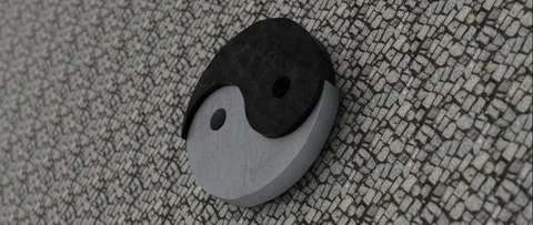 Yin-Yang 3D 動画素材 243374279