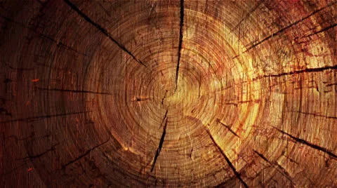 Yin Yang Burn Stock Footage 22665009