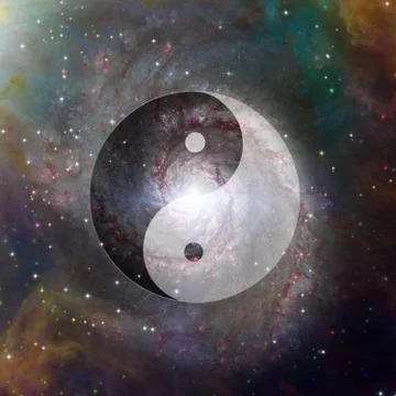 Yin Yang Celestial Stock Illustration