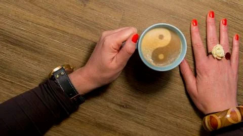 Yin yang coffee Photos