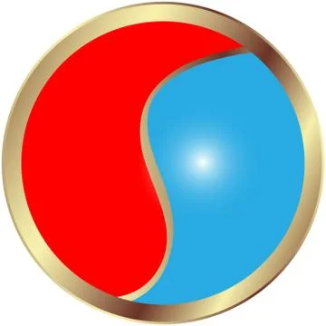 Yin &amp; Yang Stock Illustration