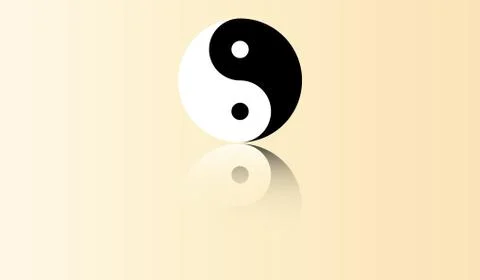 Yin yang Stock Illustration