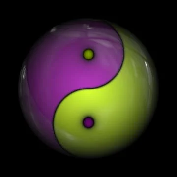 Yin yang Stock Photos