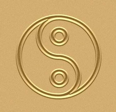 Yin Yang Symbol Stock Illustration