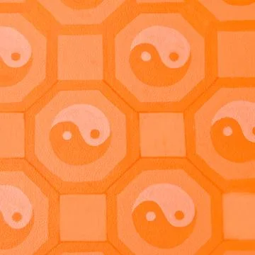 The yin yang  texture Stock Illustration