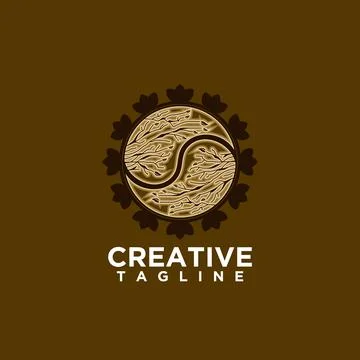 Yin yang tree Stock Illustration