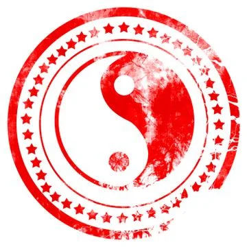 Ying yang symbol Stock Illustration