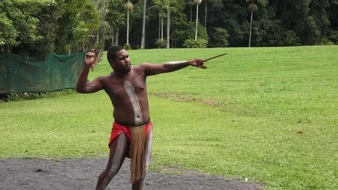 throwing a boomerang