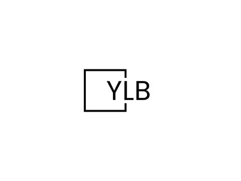 YLB letter initial logo design vector illustration Stock-Illustration