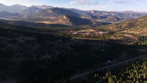 YMCA Camp Estes Park 01 | RMNP | 4K Drone Footage Stock Footage 291551683