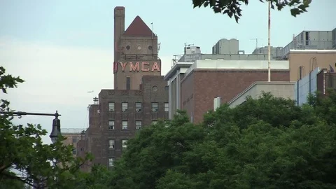 THE YMCA DORMITORY, MALCOLM X STAYED Stock Footage 81379699