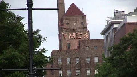 THE YMCA DORMITORY, MALCOLM X STAYED Stock Footage 81380231
