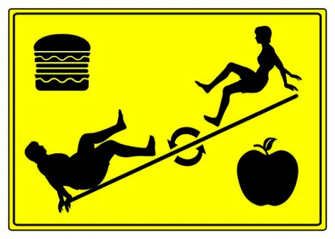 Yo Yo Dieting Illustrazione stock
