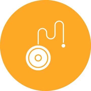 Yo-Yo icon vector image. Stock Illustration