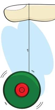 Yo-yo Stock Illustration