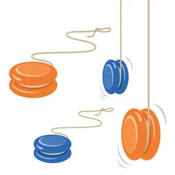 Yo-yo Stock Illustration