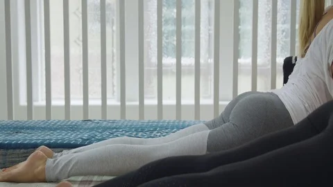 Yoga and Wellness Stock Footage 82456438