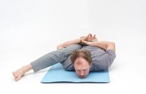 Yoga asanas Stock Photos