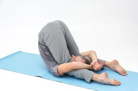 Yoga asanas Stock Photos