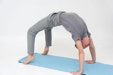 Yoga asanas Stock Photos