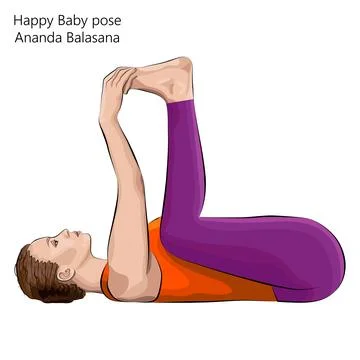 Happy baby pose – Emily Luhrs Massage