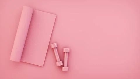 Yoga equipment Stock Illustration