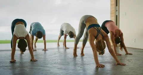 In that yoga flow state Stock Footage 105208456
