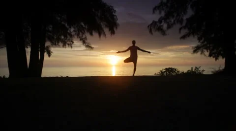 Yoga Video stock 5298016