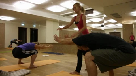 Yoga 库存影片 8832925