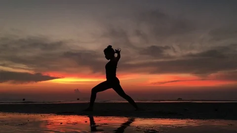 Yoga Stock Footage 76010528