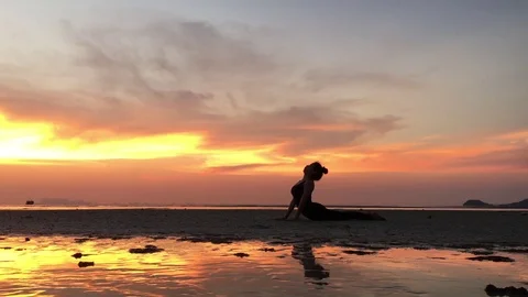 Yoga Stock Footage 76010632