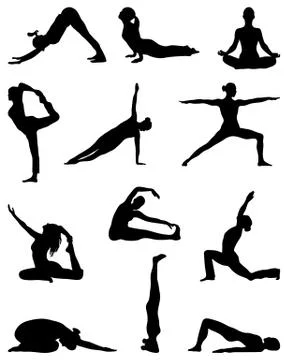 Yoga Stock Illustration